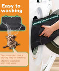 Dog Car Seat Cover For Back Seat In Trucks Washable Nonslip Bench Seat Protector being prepared for washing.