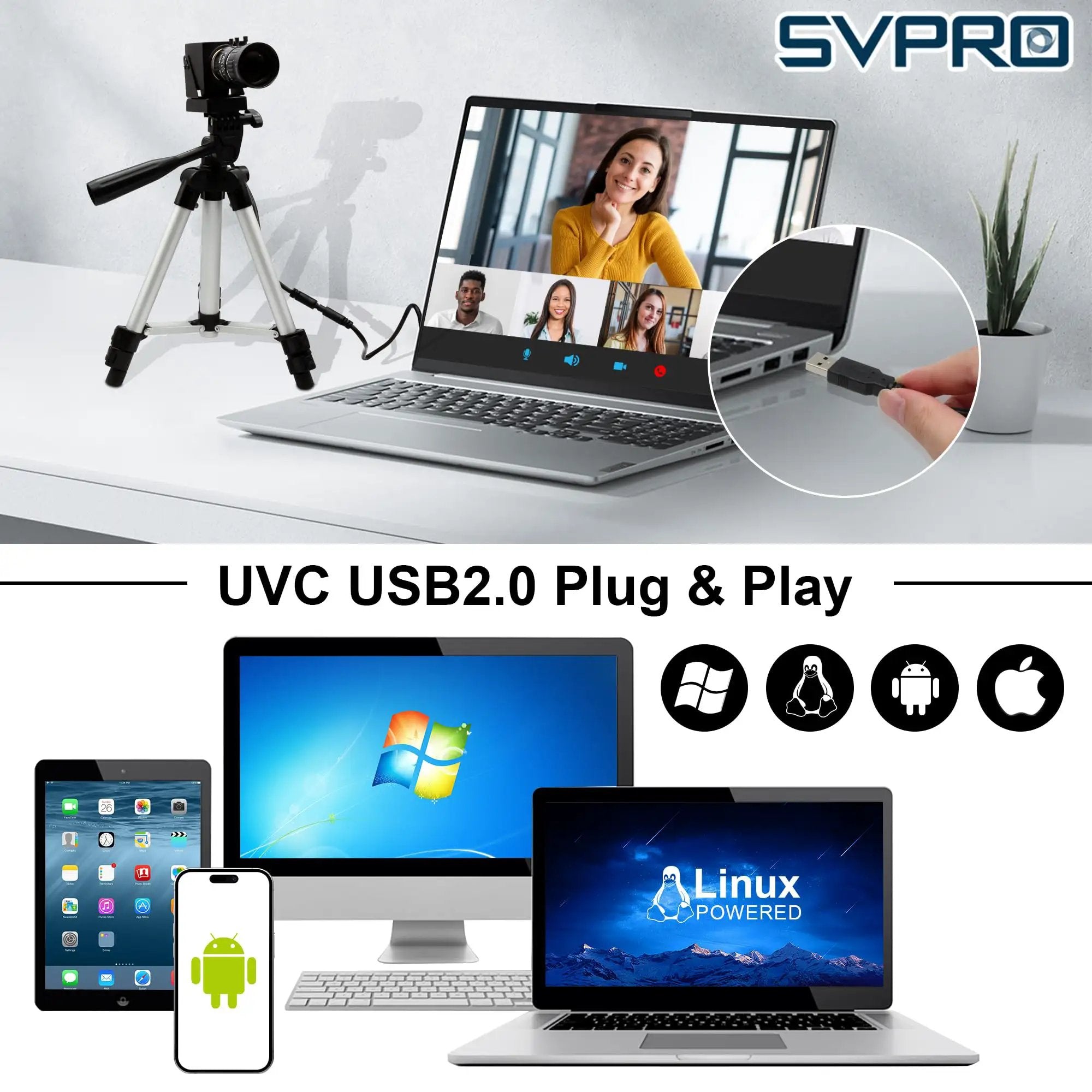 Ultra HD 48MP USB Camera - Pro Vision for Pi ✓