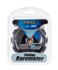 Fishing Barometer With Adjustable Pressure Change Indicator Reference Marker And Color Coded Dial For Easy Local Barometric Pressure Calibration To Boost Your Catch And Real Time Readouts For Prime Fishing, packaged view