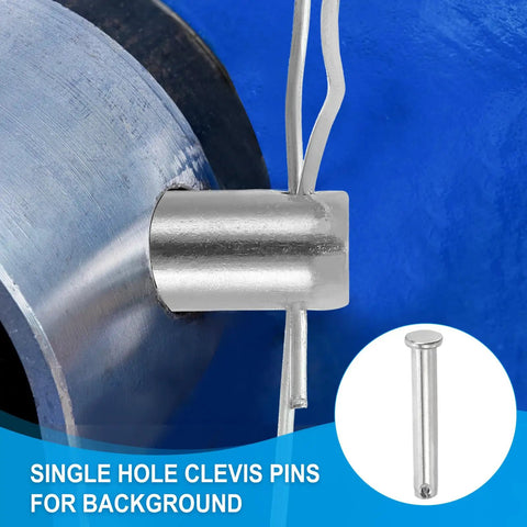 8 By 30 Millimeter Clevis Pins Set Of Four In 304 Stainless Steel With Flat Head For Hitch Pin Lock Link Hinge Systems Heavy Duty Durable Corrosion Resistant Hardware For Trailers Boats And Industrial Projects Silver, installed in hinge