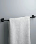 24 Inch Matte Black Towel Bar For Bathroom And Kitchen, Rust Resistant Towel Rack With Fast Drying Airflow, Modern Bath Accessory