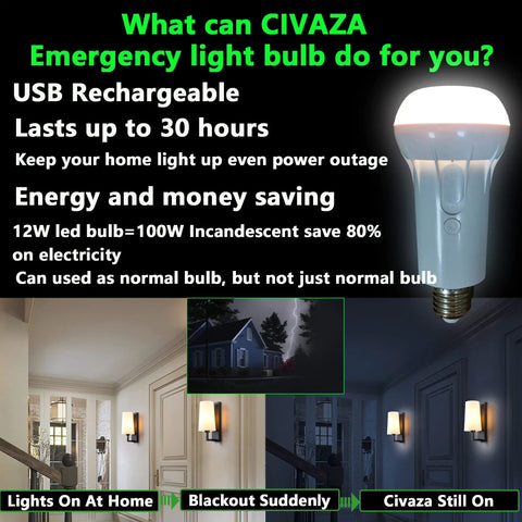 Infographic showing 2 Pack Cordless Rechargeable Light Bulbs With Remote USB Charging benefits and usage scenarios