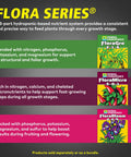 FloraMicro FloraBloom FloraGro Hydroponic Nutrient Kit For Indoor Gardens All In One 1 Gal Grow Solution Supporting Veg To Bloom Stages With Nitrogen Calcium And Chelated Micronutrients, 3-bottle kit
