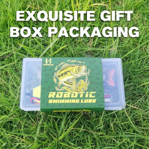 Go To Auto Swimming Lure 3.9 Inch USB Rechargeable LED Swimbait With Four Jointed Segments Realistic Shad Pattern in gift box