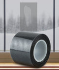 Window Screen Repair Kit 2 Inch By 16.5 Foot Fiberglass Mesh Tape With 3 Layer Strong Adhesive And Waterproof Patch for window screens