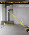 Two In One Digital Tape Measure With 16 Ft Rechargeable Tape Pocket Friendly No Laser Auto Retract Clear High Precision Digital Readout Easy To Use For Home Renovations DIY Projects And On Site Measurements showing 5-inch stand out