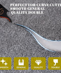 14 Piece Hook Knife Blade Set For Oscillating Tools Cutting Roofing Shingles PVC Floor Carpet And Soft Materials With Dual Hook Design