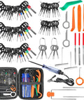 Pro Grade 96 Piece Terminal Removal Tool Kit For Auto And House Wiring With Pin Extractor, Wire terminal tools in case