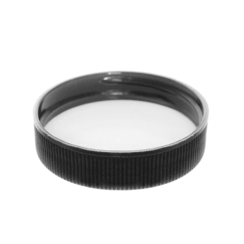 Open black cap lid for Premium Ferric Chloride Anhydrous FeCl3 Powder 99.9 Percent ACS Grade Reagent Food Grade In 8 Ounce Space Saver Bottle
