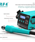Beefy 1000W Desoldering Hot Air Gun Soldering Station With Digital Display And Smart Temperature Control for PCB repair.