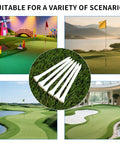 Custom Wooden Golf Tees Pack in various golf settings, Personalized Tees Printed With Your Name Or Text Logo, bulk options