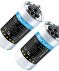 UL Certified Dual Round Run Capacitor 45/5 MFD 370V Or 440V 50/60 Hz CBB65 For AC Motors, Fans, Or Condensers, 2 Pack