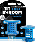 Keep Your Bath Pipes Running Slick With This In-Drain Bathtub Hair Catcher And Clog Blocker Guard in marina blue, designed for tub drains.