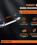 Universal 2 Inch Double Loop Drawer Slide Clips Replacement Parts Set For Tool Boxes Heavy Duty Keeper Clips product details.