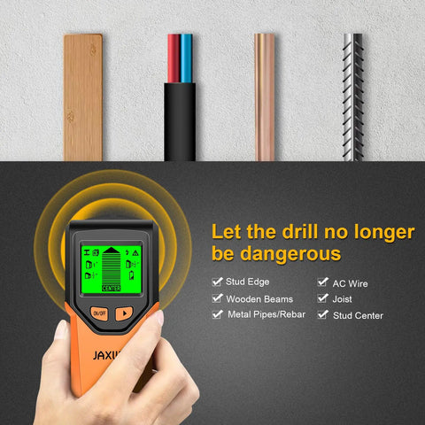 Nifty Heavy Duty 5 In 1 Wall Stud Scanner With Hd Lcd Display And Smart Sensor Technology And Dead Nuts Accurate Ac Wire And Wood Joist Detector For Quick Diy Fixes