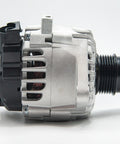 High Output 110A 1.6L Alternator For Kia Soul 2014 2015 2016 Forte 2014 2015 2016 And Hyundai Veloster Turbo 2013 2014 2015 2016 Replaces 37300-2B760 No Auto Start Stop Durable Easy Install No Modifications Required side view