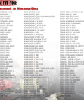 Mercedes-Benz Radiator Cap Replacement 2105010615 A2105010615 compatibility list for multiple models from 2001 to 2016