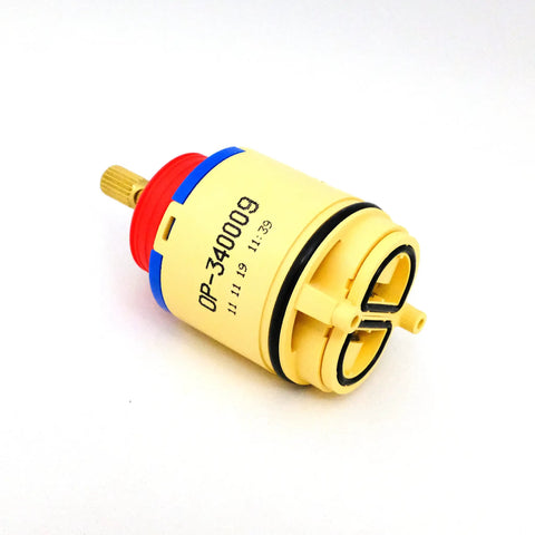 Pressure Balance Ceramic Disc Cartridge For Tub And Shower Valves With Stainless Steel Spool To Keep Water Temperature Safe Replacement
