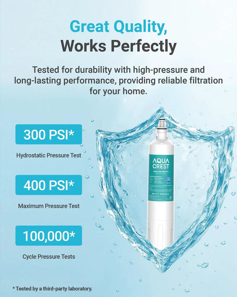 Replacement Water Filter Cartridge For InSinkErator F1000 F2000 F3000 500 Gallon Capacity Three Pack NSF ANSI 42 Certified With Activated Carbon Block For Cleaner Great Tasting Water And Longer Filter Life