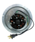 Front view of Endurance Pro Plug And Play Motor Assembly Replacement For QT100 And QT110 Series Fans With Blower Wheel