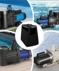 Collage of pumps with All Weather Pump Cover Built To Last With Heavy Duty Reinforced Seams And Easy Fit Design Durable Oxford Fabric Shelter