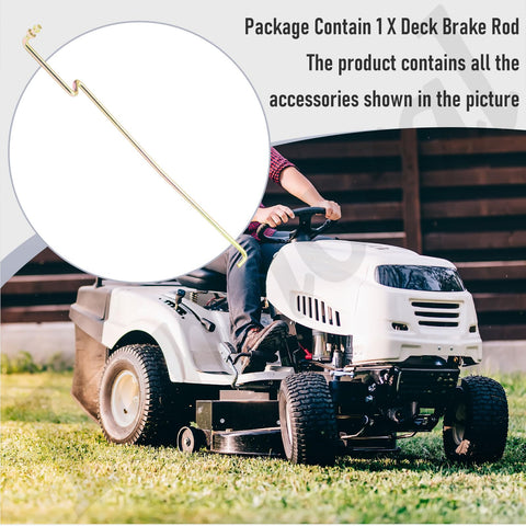 Deck Brake Rod Replacement For MTD Murray Troy Bilt Yard Machines And Cub Cadet LTX Series Lawn Mowers 747-05105 747-05105B