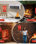 Emergency Fire Blanket For Home And Kitchen, 1 Pack 40 By 40 Inches Fiberglass Fire Barrier in kitchen, grill, fireplace, car