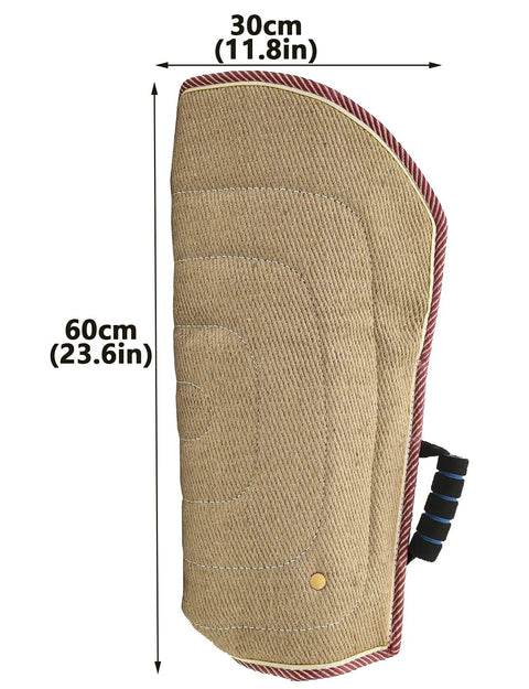 Dog Bite Sleeve Training Pro Grade For Large Dogs Heavy Duty Jute Gear With Safe Padded Arm Sleeve, 23.6in x 11.8in