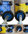 Heavy Duty Industrial Caster Wheels For Furniture And Workbenches Top Plate Rolling Castors With Swivel And Fixed Options Ideal For Carts