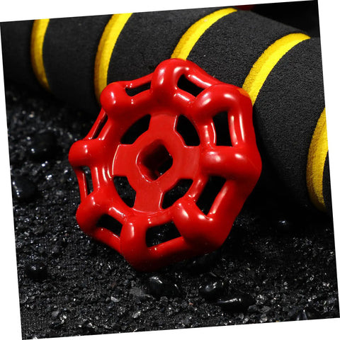 Decorative Cast Iron Valve Hand Wheel Set 10 Pcs Smooth Finish Precision Made For Water Fittings And Plumbing Parts Beefy Pro Grade