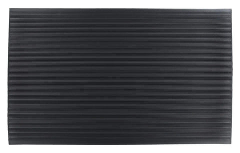 Air Step Anti Fatigue Vinyl Floor Mat 2x3 Black For All Day Comfort Cut To Fit Any Space With Scissors Durable Three Eighths Inch Vinyl Foam Core Reduces Fatigue Ideal For Kitchen Workshop Office