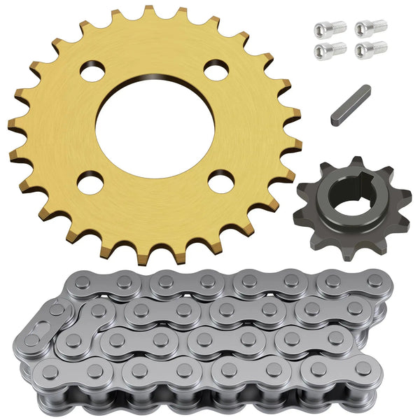 洋楽 KARNATAKA KTK CD001 Beefed-Up 420 Chain Sprocket Kit For KT196 ✓