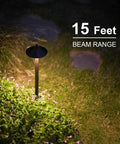 8 Pack Low Voltage Landscape Lighting Kit For Outdoor Paths And Walkways, 10W Warm White 2700K Path Lights with beam range of 15 feet