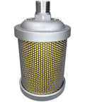 Pro Grade Air Compressor Muffler With NPT Threads, Single Chamber 145 PSI, Replacement Part, 1/2 Inch XY-05 Fitting, Durable Seal