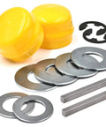Heavy Duty Rear Wheel Axle Key And Hardware Kit For Lawn Tractors Fits L100 L105 L107 L108 L110 L111 L118 L120 L130 LT150 LT160 LT Models