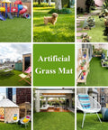 Pet Friendly No Fuss Artificial Turf Realistic 25mm Pile UV Resistant Synthetic Grass for Garden and Pets in various installations.