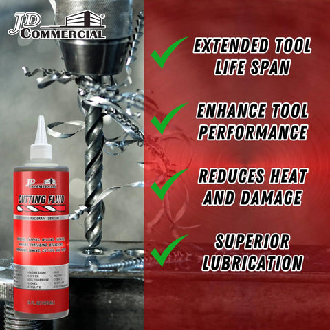 All Metals Cutting Fluid 16 Oz For Drilling Milling Tapping And More Heavy Duty Lubricant That Reduces Heat Extends Tool Life
