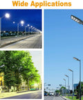 Wide application of Power Selectable LED Parking Lot Lights 200W 240W 300W Outdoor Shoebox Fixture