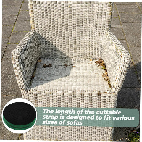 Heavy Duty Nylon Elastic Webbing Straps For Furniture Chart And Sofa Repair Dead Easy Diy Upholstery Fix on a chair.