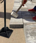 48 Inch Steel Tamper With Long Handle 8 By 8 Inch Garden Yard Tamper leveling paving stones