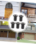 Five Piece Barn Door Track Spacers Set For Sliding Hardware Durable Replacement Connectors featured with barn and garage doors.