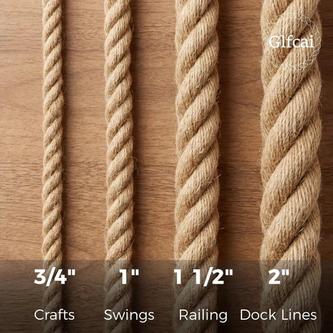 1 Inch Hemp Rope 100 Ft Heavy Duty 900 Lbs Working Strength 4 Strand Twisted Tug Of War Cord For Porch Swings Landscaping Deck Rail Decor And Everyday Outdoor DIY Projects