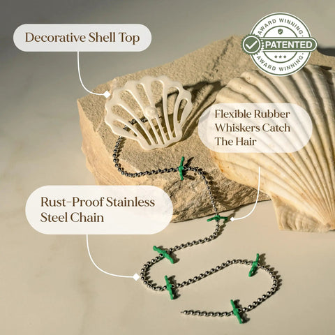 Shower Drain Hair Catcher 2 Pack Disposable Bathroom Hair Trap Easy To Install In Shower Drain Covers Prevent Clogs No Fuss Drains