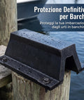 Arch Specification Rubber Dock For Vessel Impact Protection Black Rubber Dock Guard Marine Dock Bumper on pier