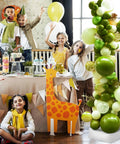 NUOBESTY balloon pillar kit with four adjustable stands and stable bases for indoor or outdoor parties.