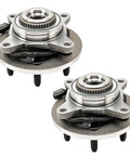Front Wheel Bearing Hub Assembly For Ford F150 2005 To 2008 4WD And Lincoln Mark LT 2006 To 2008 4WD, 6 Lug, With ABS, Exact Replacement