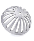 Heavy Duty Aluminum Floor Drain Cover Dome Strainer 5-1/2 Inch Wide By 2-1/4 Inch High For Restaurant Home Kitchen Bar Buffet Mall Outdoor Rust-Resistant Commercial-Grade Drain Cap