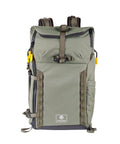 Active 53 Camera Backpack With Front Rear And Top Access For Gear Built In USB Charger Port For Power Bank in Khaki Green
