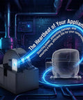 4.7 Ohm 1 Pin PTC Start Relay With Refrigerator Overload Protector For Most Mini Fridges And Coolers technology illustration