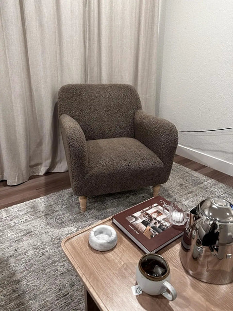 Super Heavy Duty Wooden Furniture Legs Set Of 4 Unfinished Replacement Parts Smooth Sanded Hardwood on a cozy armchair.